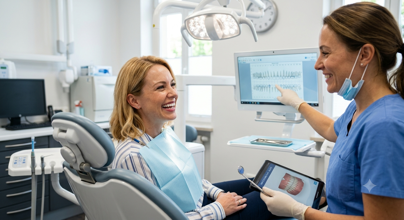 Paciente en el dentista